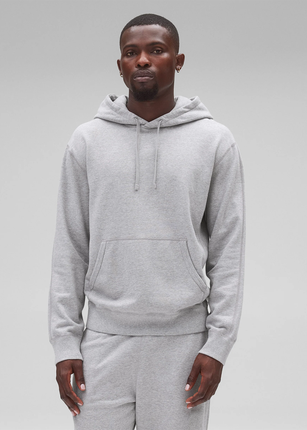 Midweight Terry Standard Hoodie - Heather Grey - Reigning Champ Canada - Danali