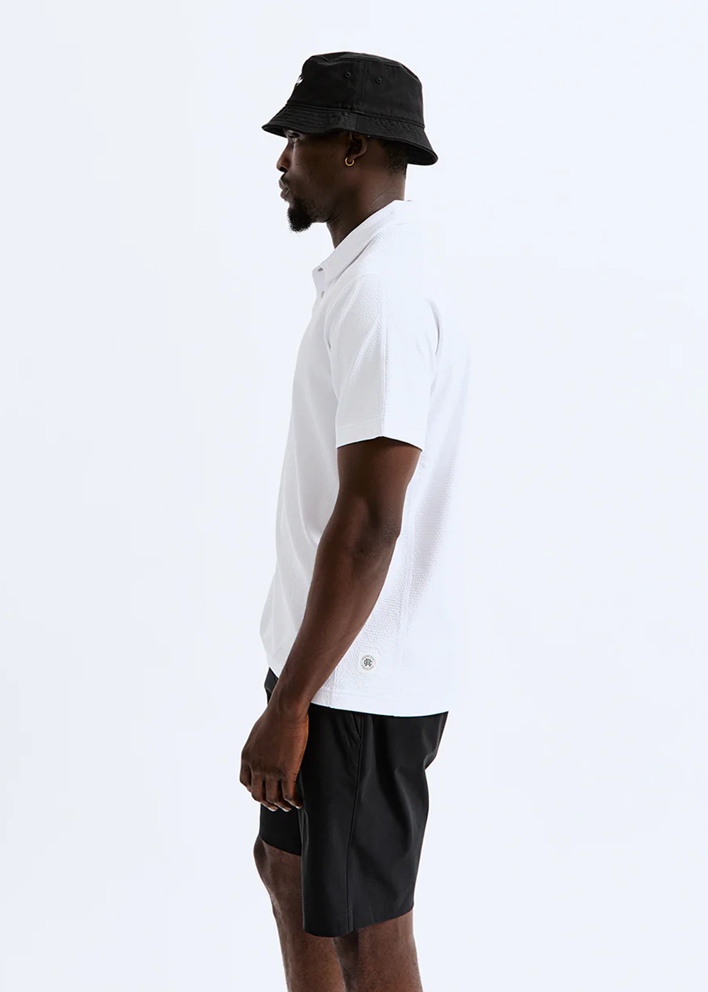 Solotex Mesh Tiebreak Polo - White - Reigning Champ Canada - Danali - RC-1457