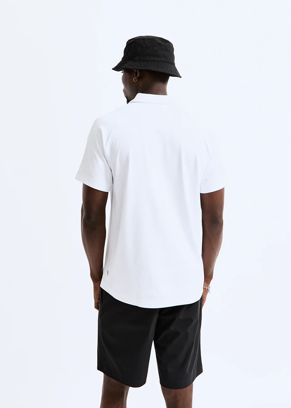 Solotex Mesh Tiebreak Polo - White - Reigning Champ Canada - Danali - RC-1457