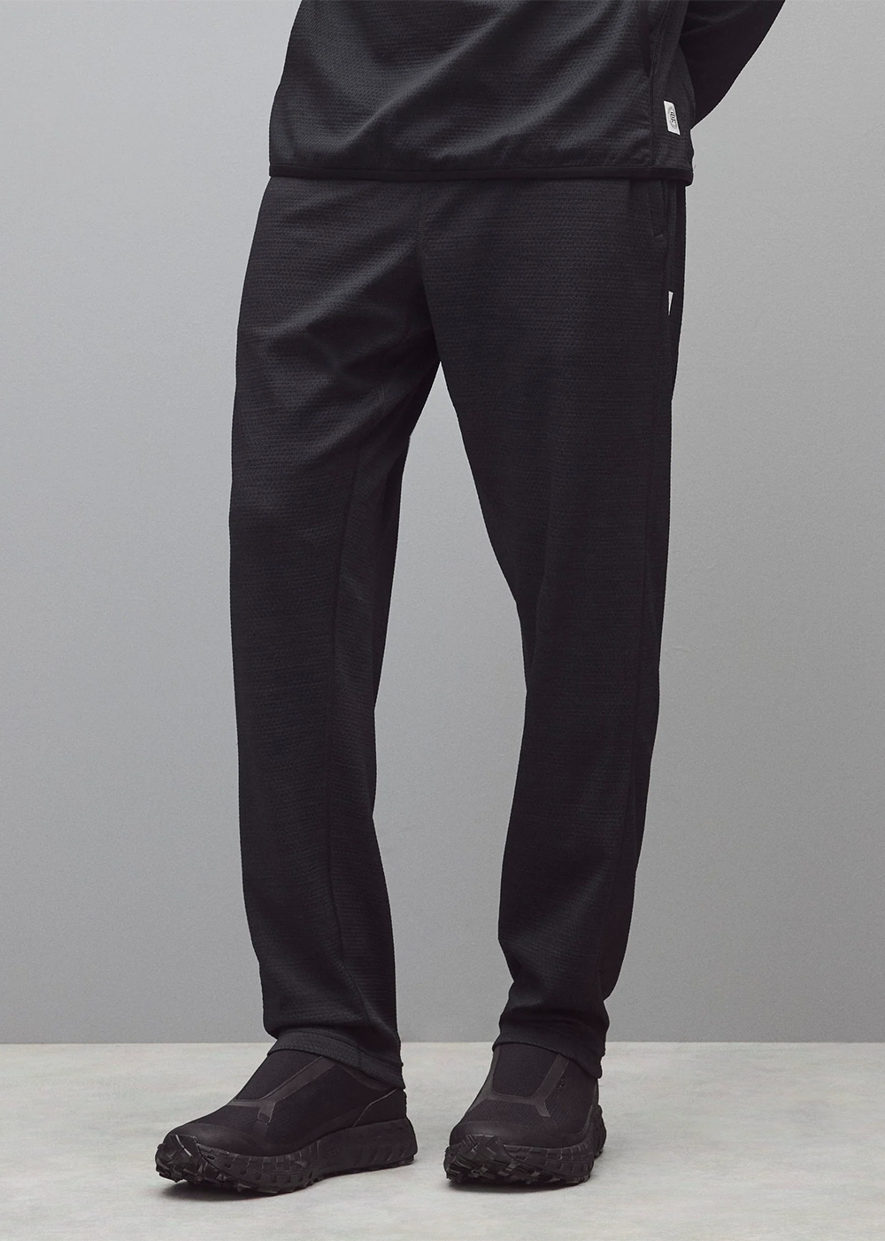 Solotex Mesh Tiebreak Slim Pant - Heather Black - Reigning Champ Canada - Danali