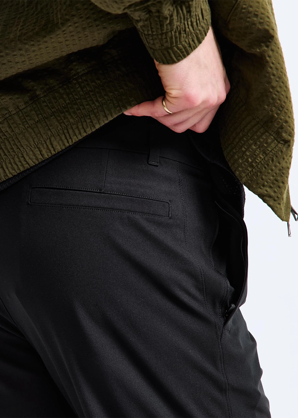 Stretch Warp Knit Coach's Pant - Black - Reigning Champ Canada - Danali