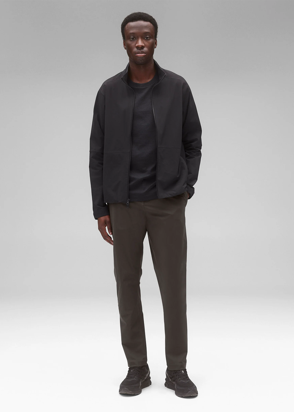 Stretch Warp Knit Coach’s Pant - Carbon - Reigning Champ Canada - Danali