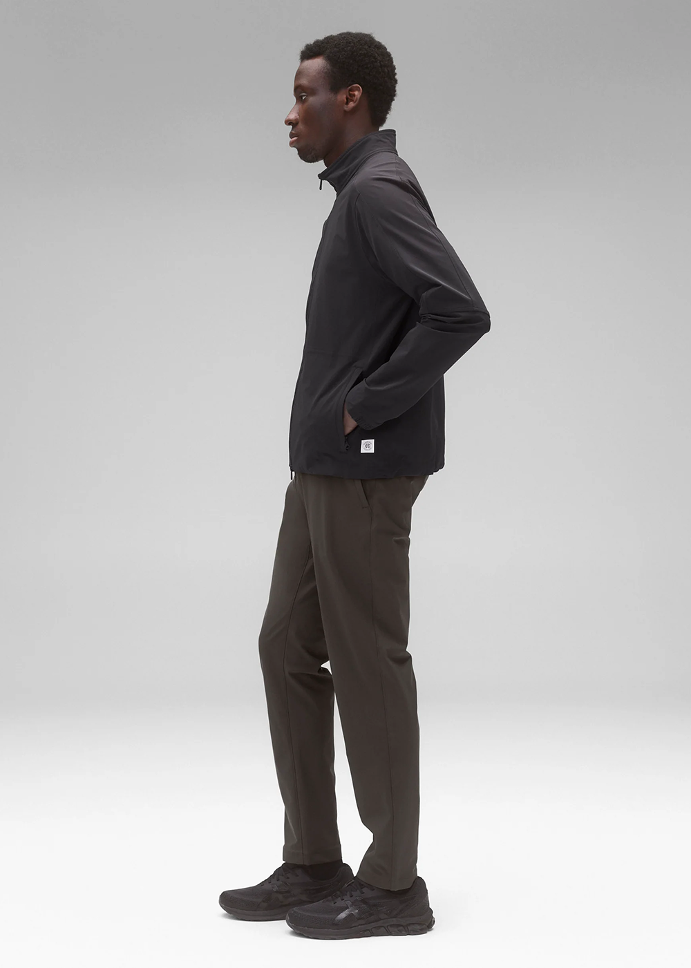 Stretch Warp Knit Coach’s Pant - Carbon - Reigning Champ Canada - Danali