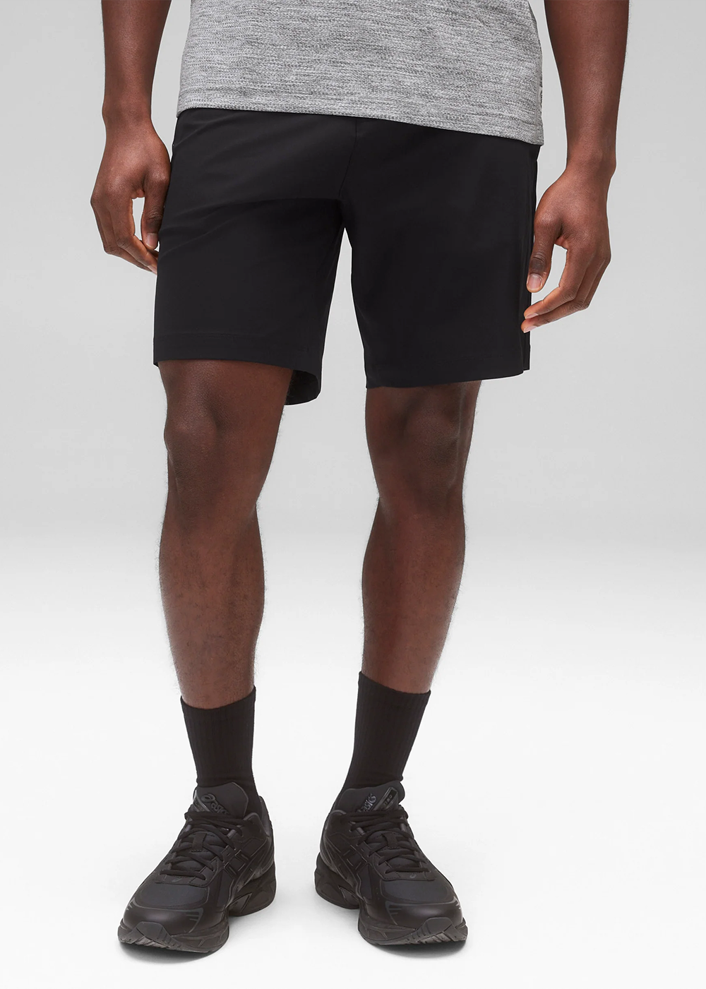 Stretch Warp Knit Coach's Short 9"- Black - Reigning Champ Canada - Danali