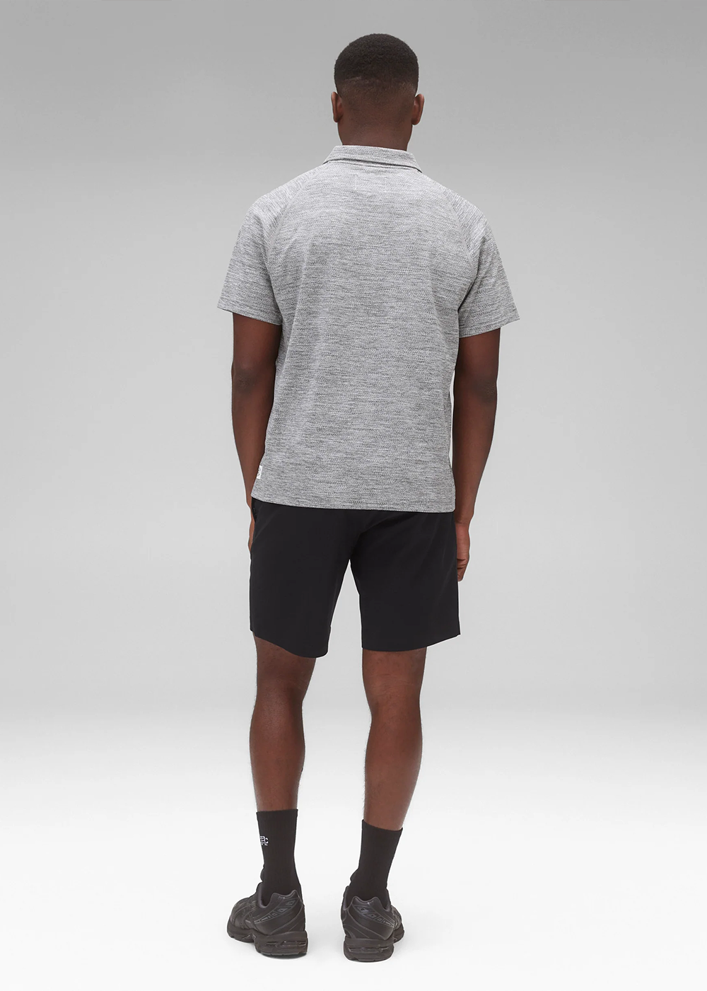 Stretch Warp Knit Coach's Short 9"- Black - Reigning Champ Canada - Danali