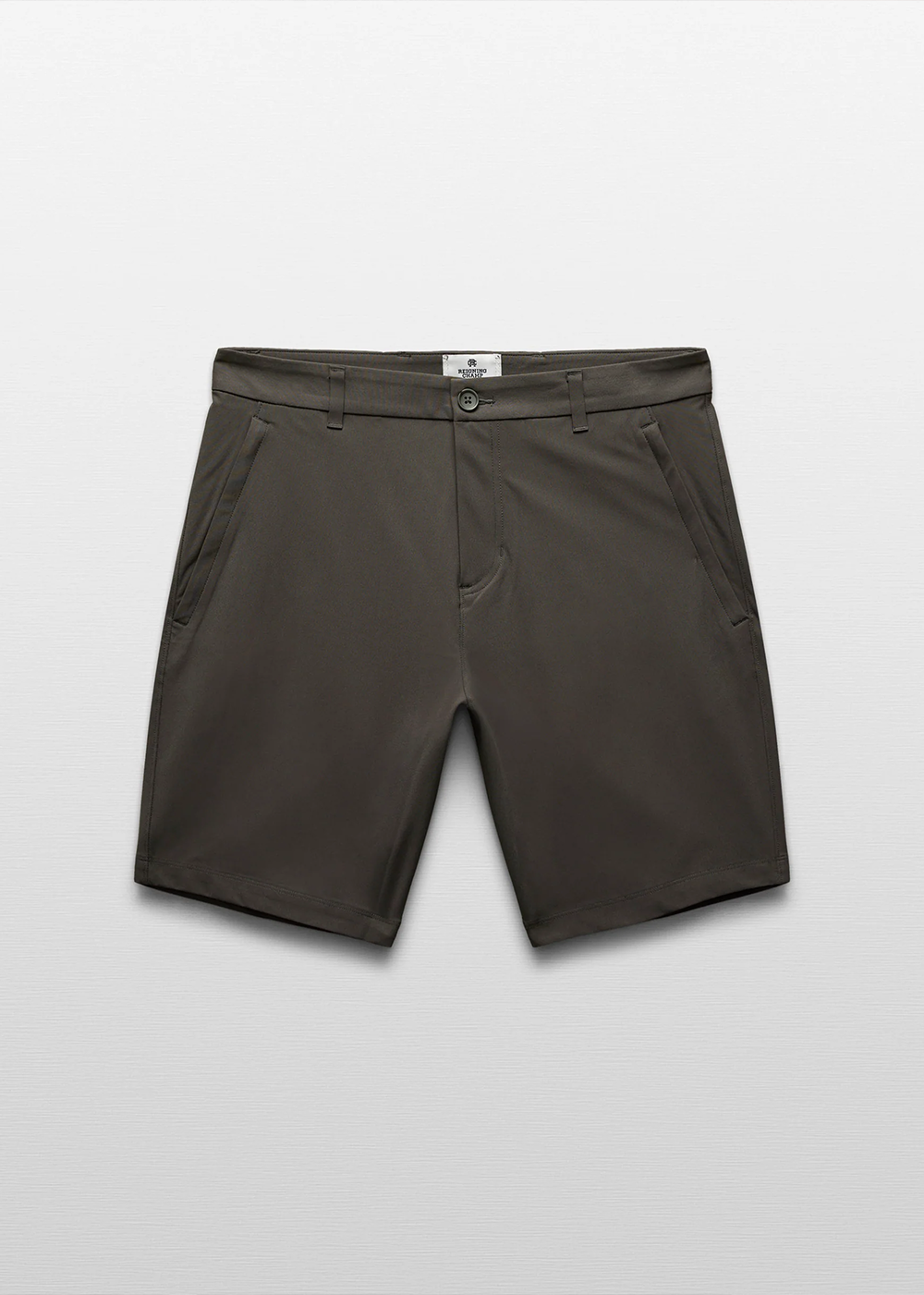 Stretch Warp Knit Coach's Short 9" - Carbon - Reigning Champ Canada - Danali