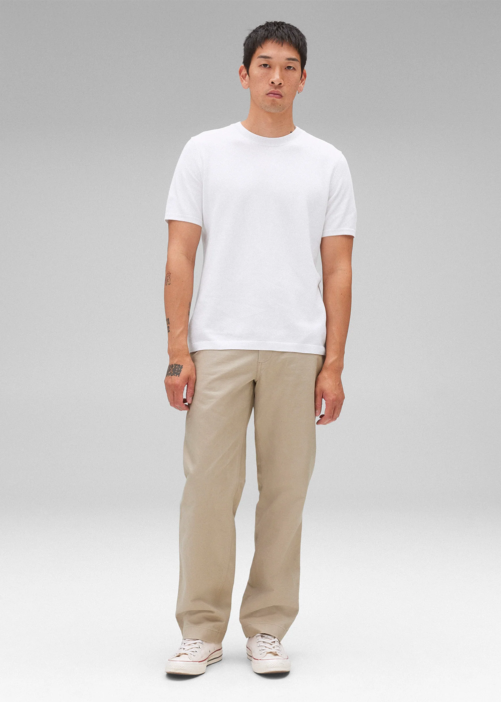 Supima Pique Ace T-Shirt - White - Reigning Champ Canada - Danali