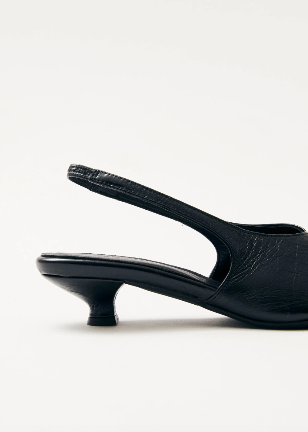 Eros Black Leather Pumps - Black - Alohas Canada - Danali - S100567-01