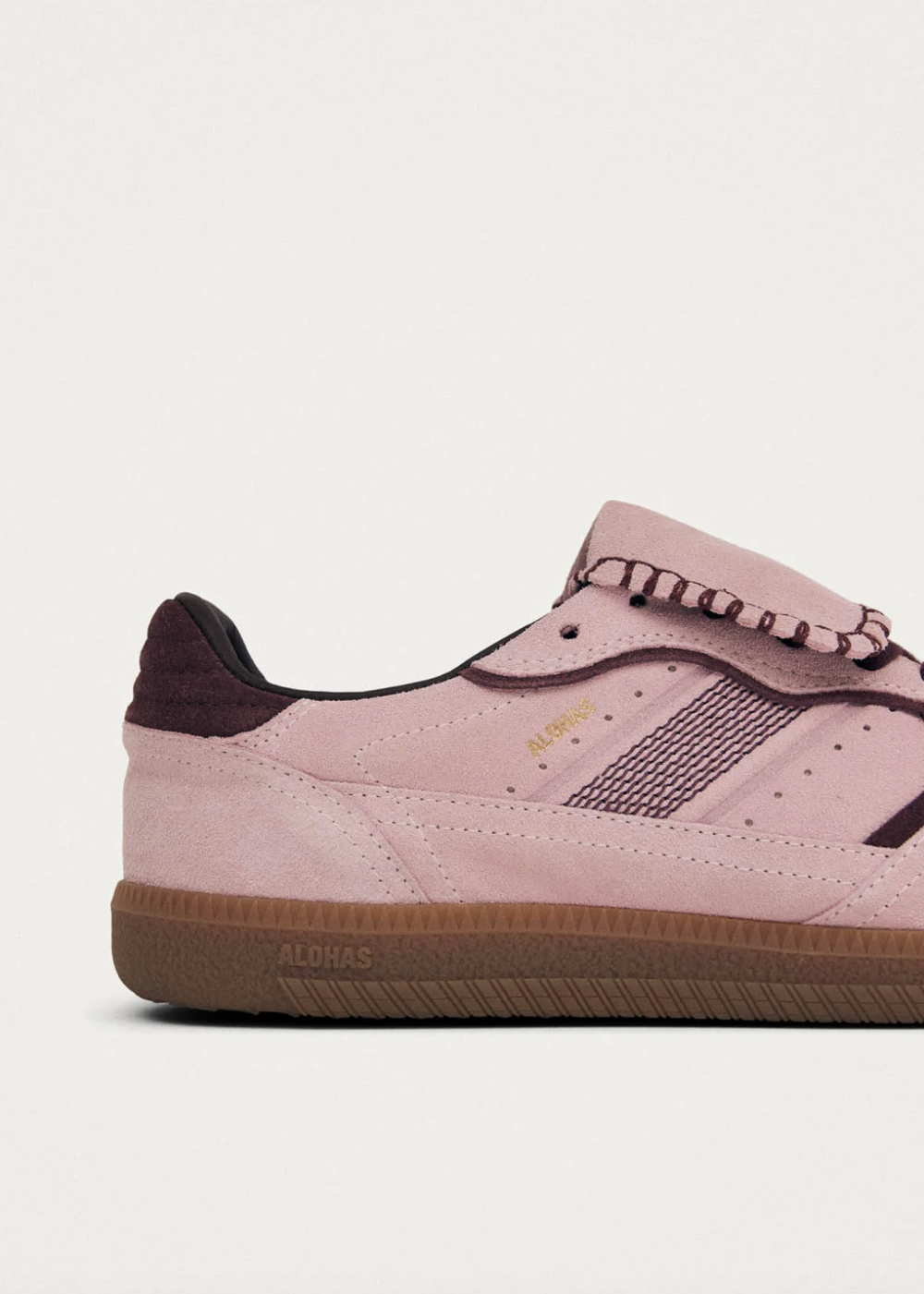 Tb.490 Club Suede Pink Leather Sneakers - Suede Pink - Alohas Canada - Danali - S100917-04