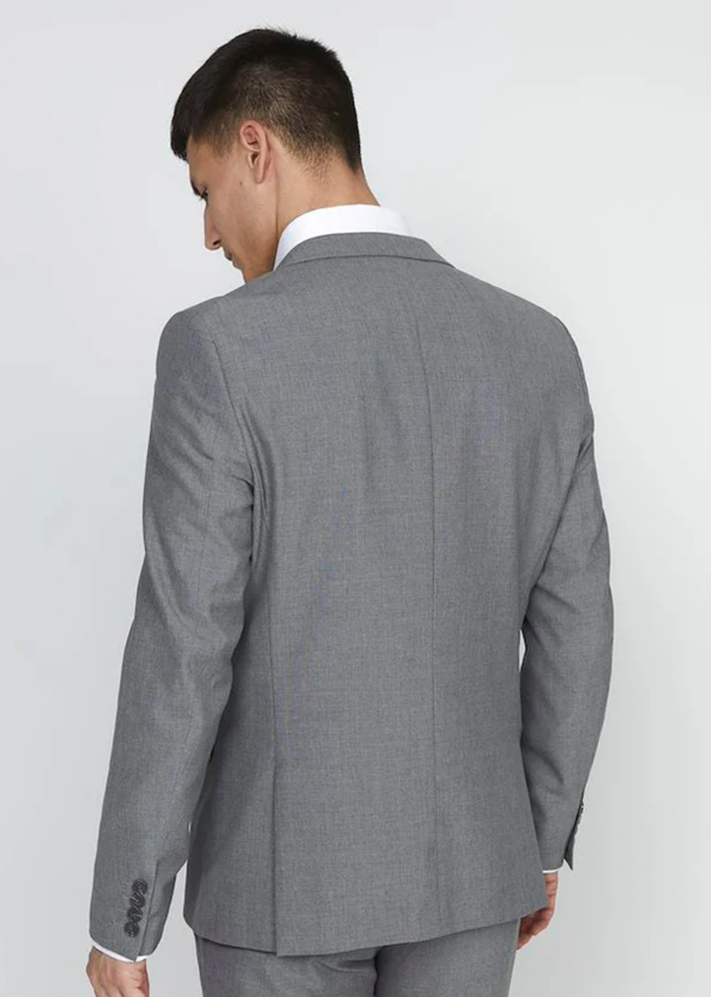 Jonathan Stretch Blazer - Medium Grey Melange - Matinique Canada - Danali