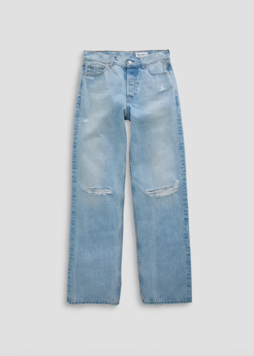 Billie High Rise Relaxed Straight Jean - Soft Focus Destructed - AG Jeans Canada - Danali - SGM1H01SFTD
