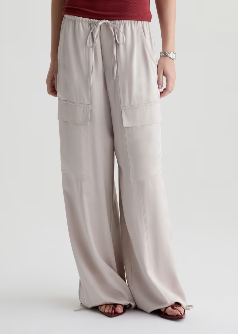 Atwater Drawstring Pant - Yucca Shadow - AG Jeans Canada - Danali - SLF1G99YUCC