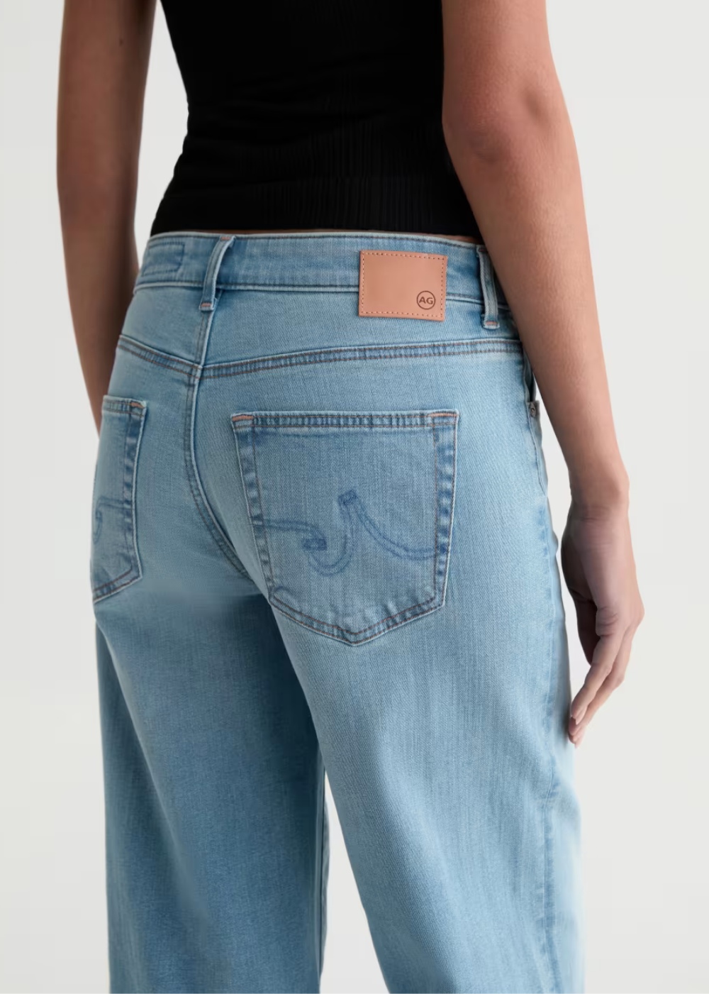 Saige Wide Leg Crop Jean - Brix - AG Jeans Canada - Danali - STB1D49BTBRIX