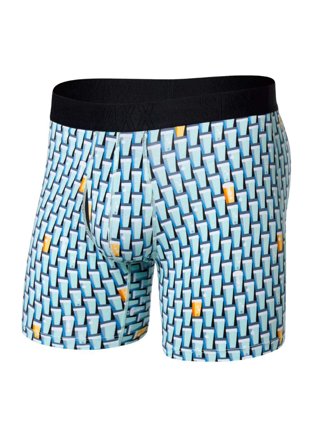 Saxx Droptemp Cooling Cotton Boxer Brief - Grab A Beer Multi - Saxx Canada - Danali - SXBB86F