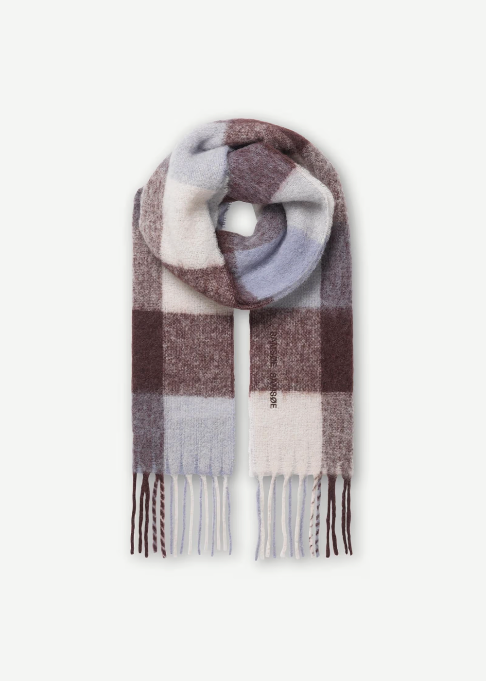 Alex Scarf - Wisteria Check - Samsoe Samsoe Canada - Danali