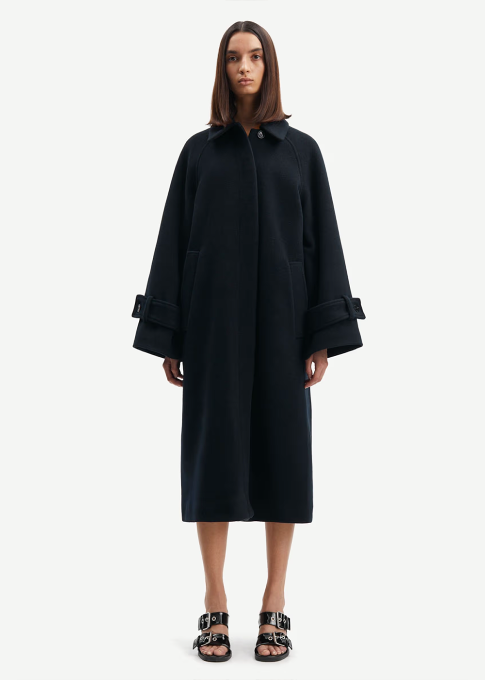Alma Coat - Black - Samsoe Samsoe Canada - Danali
