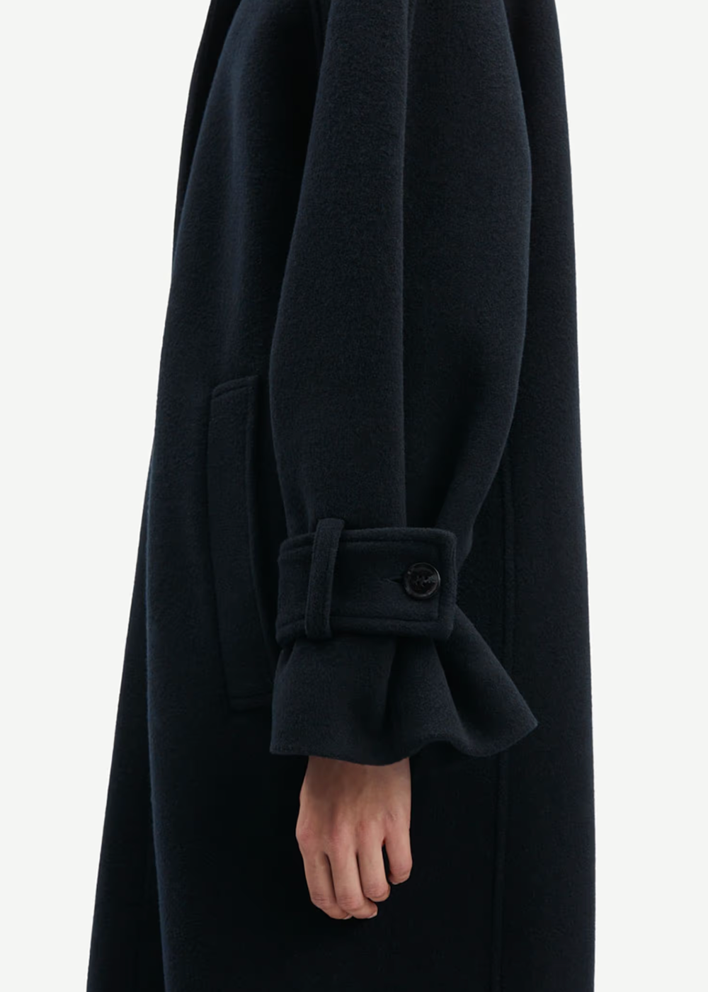 Alma Coat - Black - Samsoe Samsoe Canada - Danali