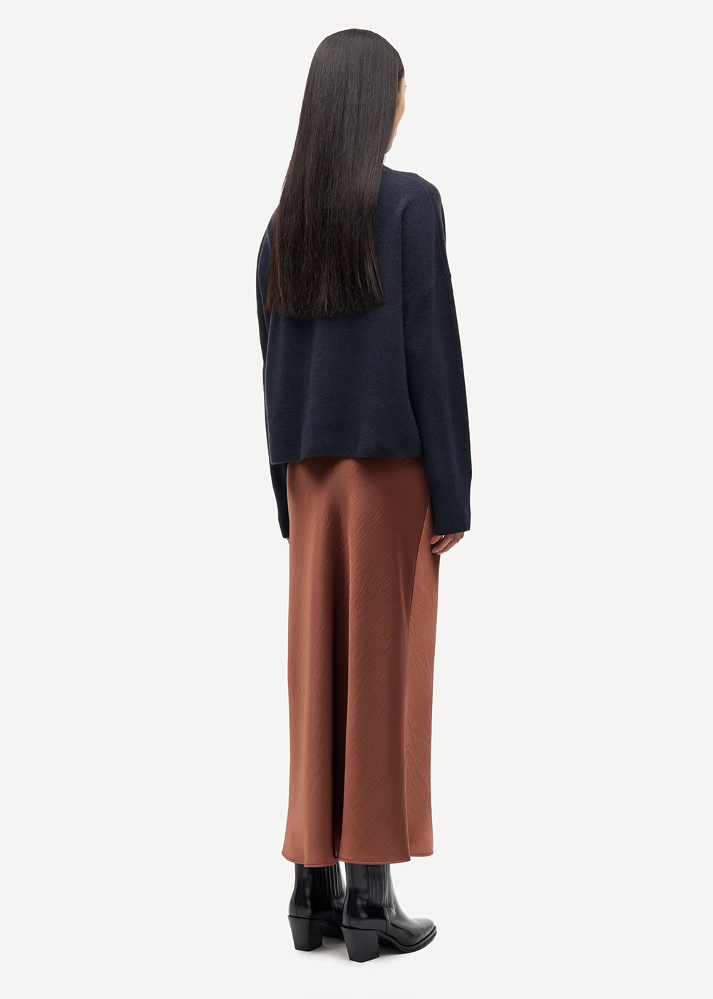 Saagneta Long Skirt - Tortoise Shell - Samsoe Samsoe Canada - Danali
