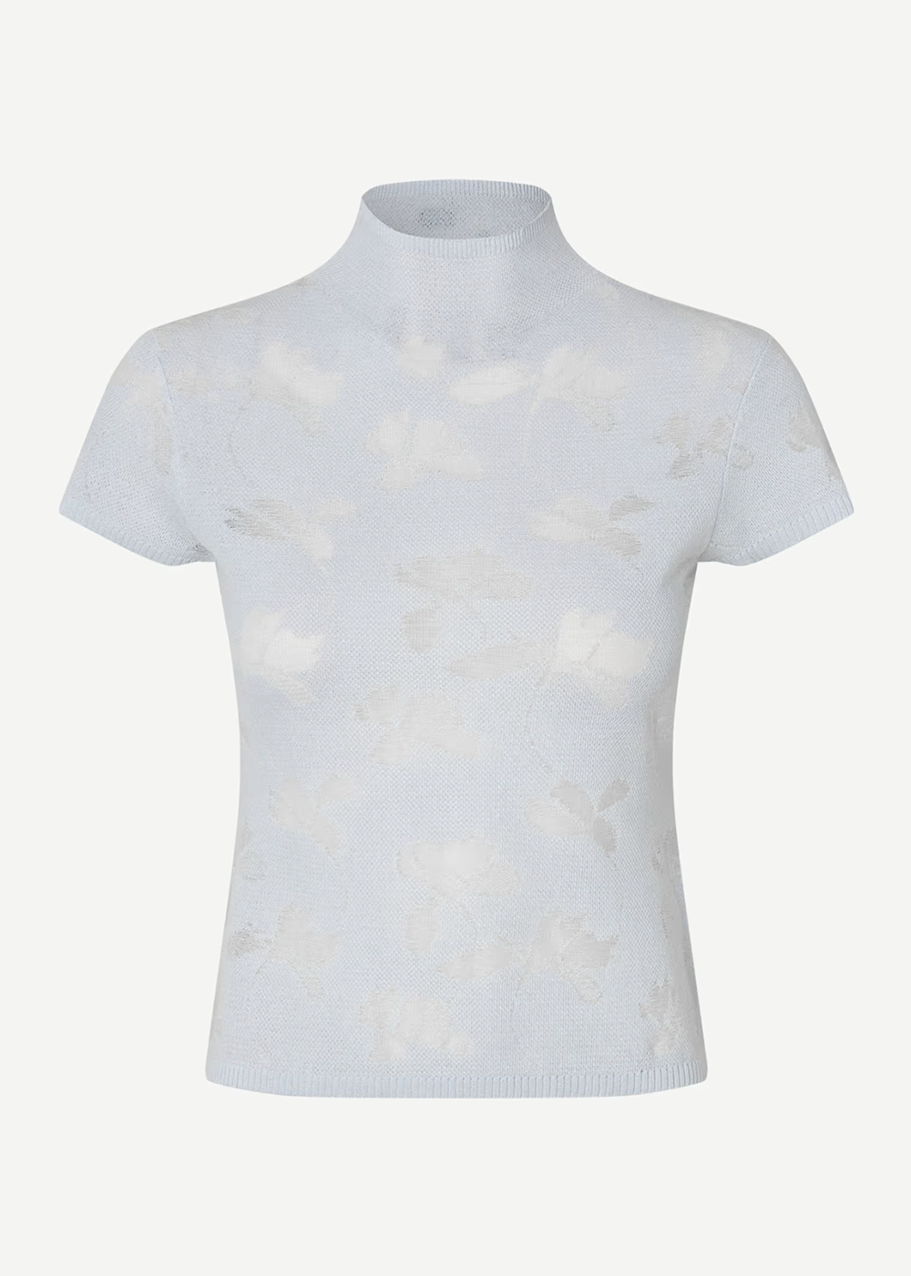 Samarine T-Shirt - Illusion Blue- Samsoe Samsoe Canada - Danali