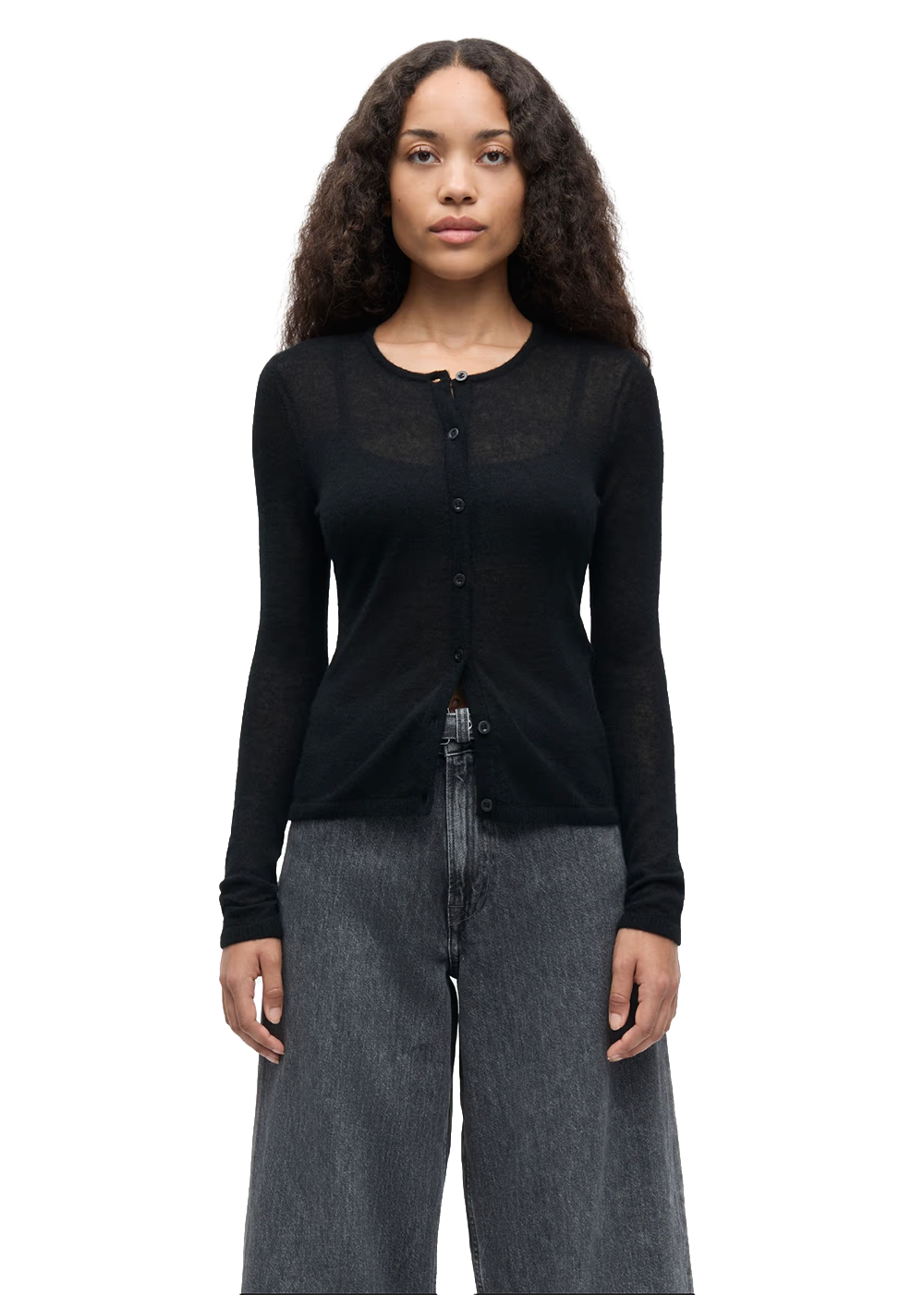 Sarose Cardigan - Black - Samsoe Samsoe Canada - Danali