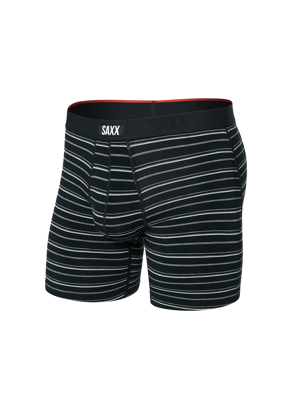 Vibe Xtra Boxer Brief - Black Coast Stripe- Saxx Underwear Canada - Danali