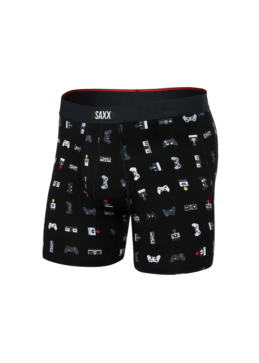 Vibe Xtra Boxer Brief - Gamer Black - Saxx Uuderwear Canada - Danali