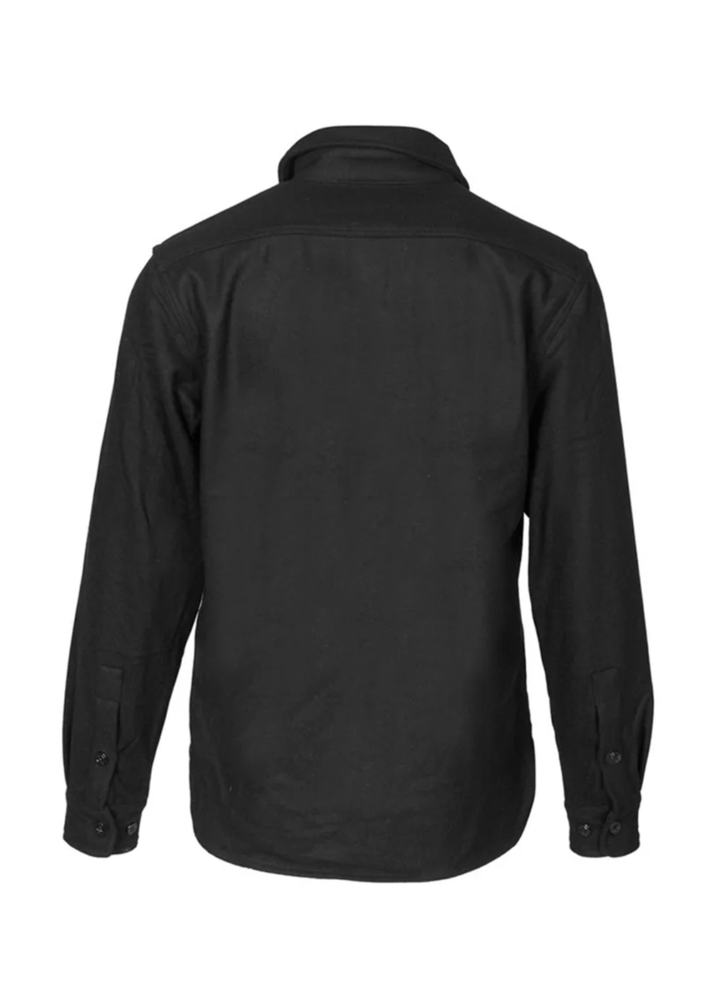 Schott CPO Wool Shirt - 7810 - Black - Schott Canada - Danali