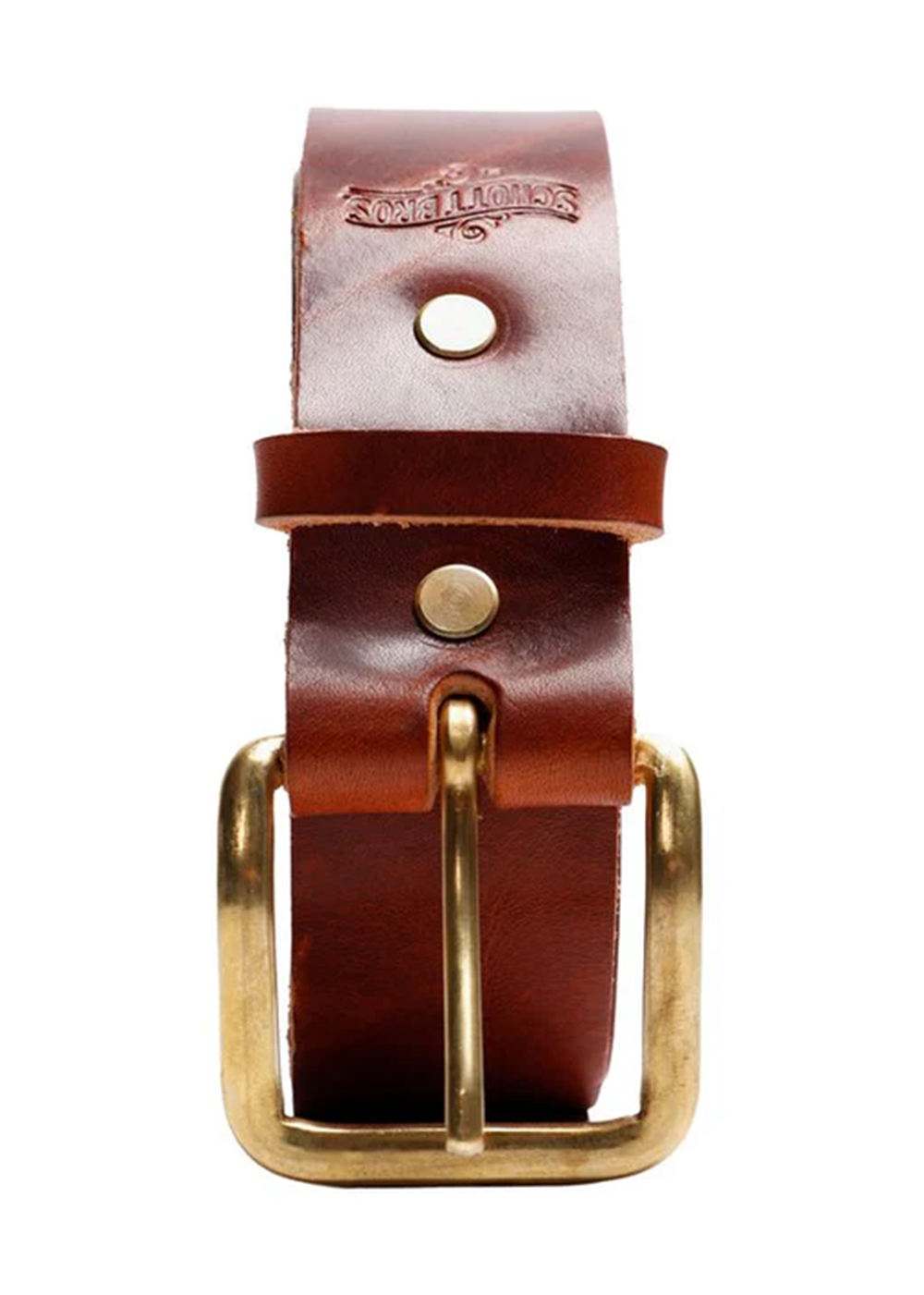 Steerhide Belt - Brown - Schott Canada - Danali 