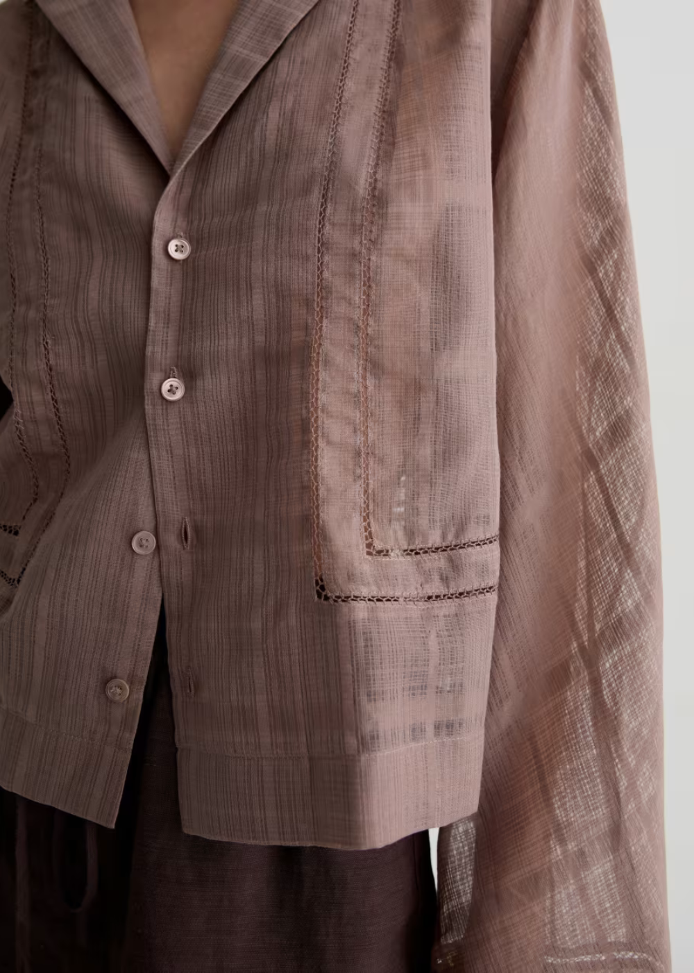 Ellah Silk Shirt - Cork - AG Jeans Canada - Danali - TXC71707CORK