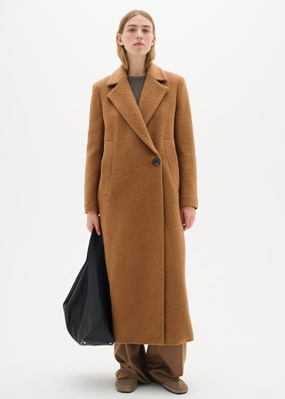 Tanay Long Coat - Tobacco Brown - InWear Canada - Danali