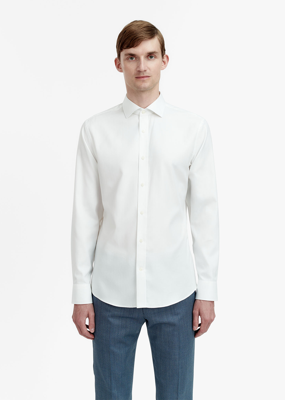 Adley Shirt - Ivory White - Tiger of Sweden Canada - Danali