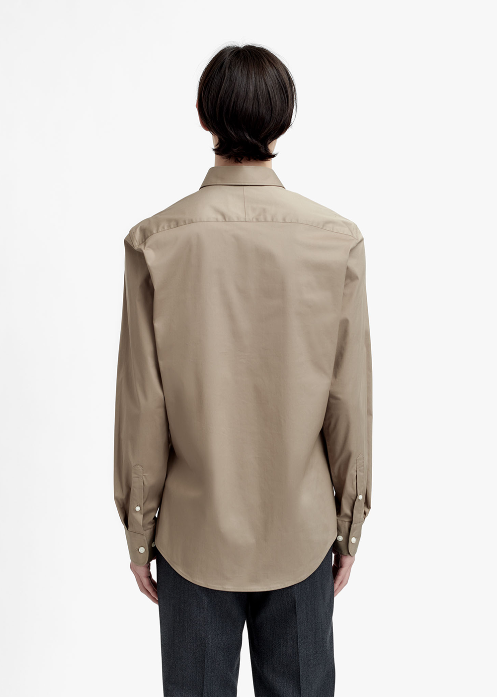 Adley Shirt - Light Brown - Tiger of Sweden Canada - Danali