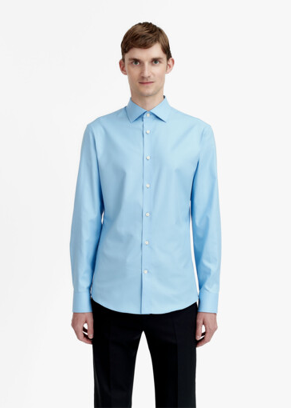 Adley Shirt - Summer Sky - Tiger of Sweden Canada - Danali