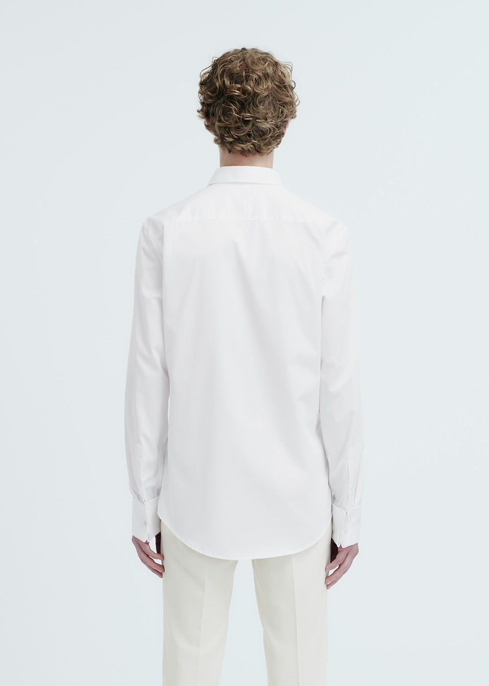 Adley Tuxedo Shirt - White - Tiger of Sweden Canada - Danali