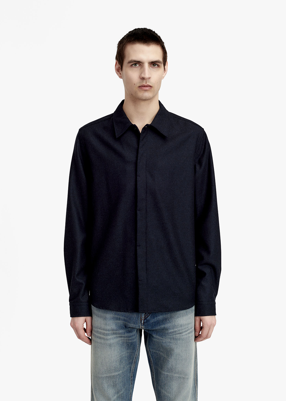 Tiger of Sweden Alberio Shirt Light Ink - Danali Canada