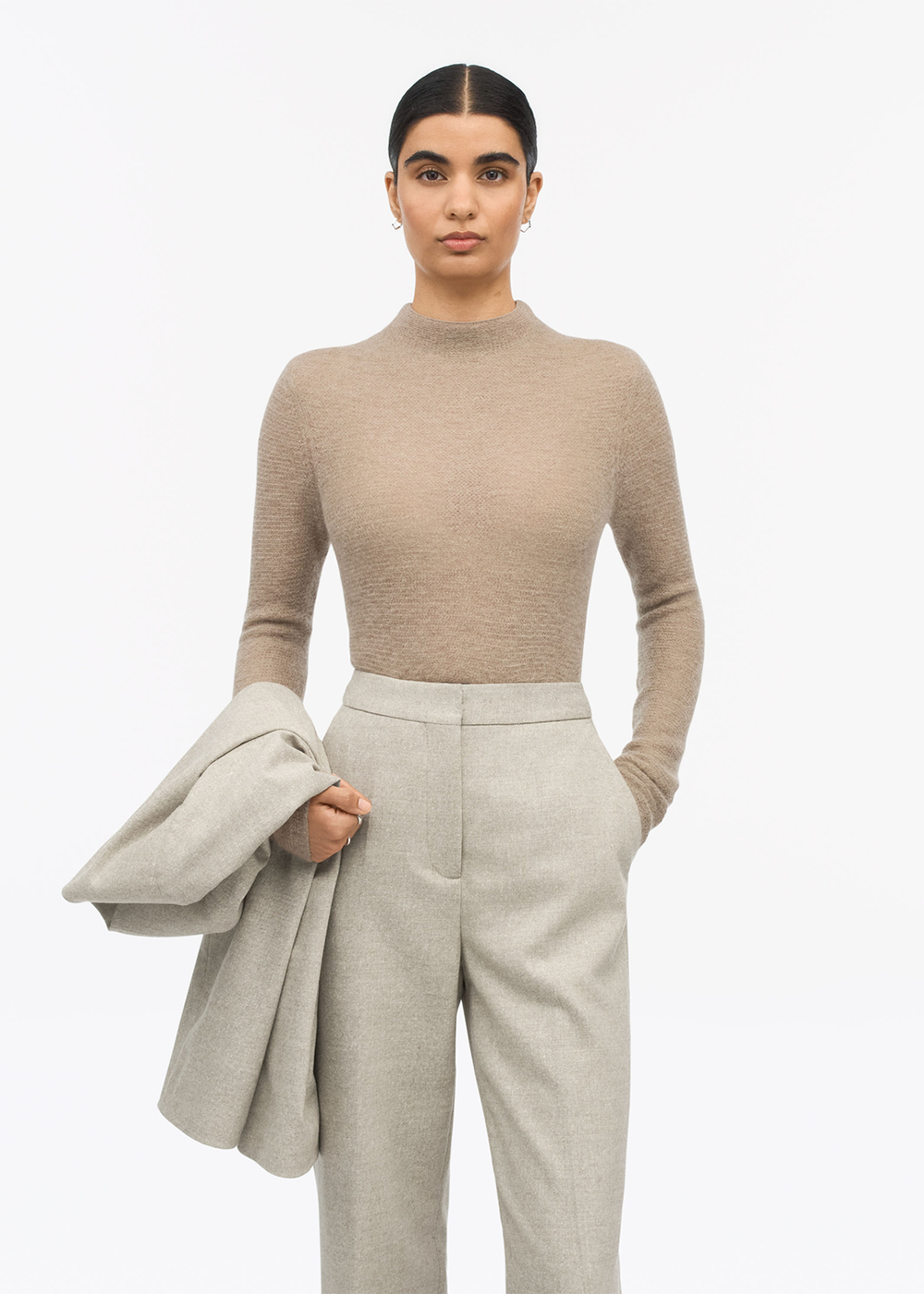 Ellie Sweater - Potato - Tiger of Sweden Canada - Danali