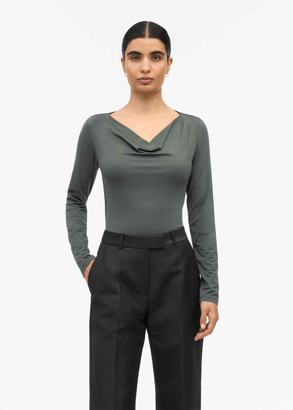 Elois Top - Army Petrol - Tiger of Sweden Canada - Danali