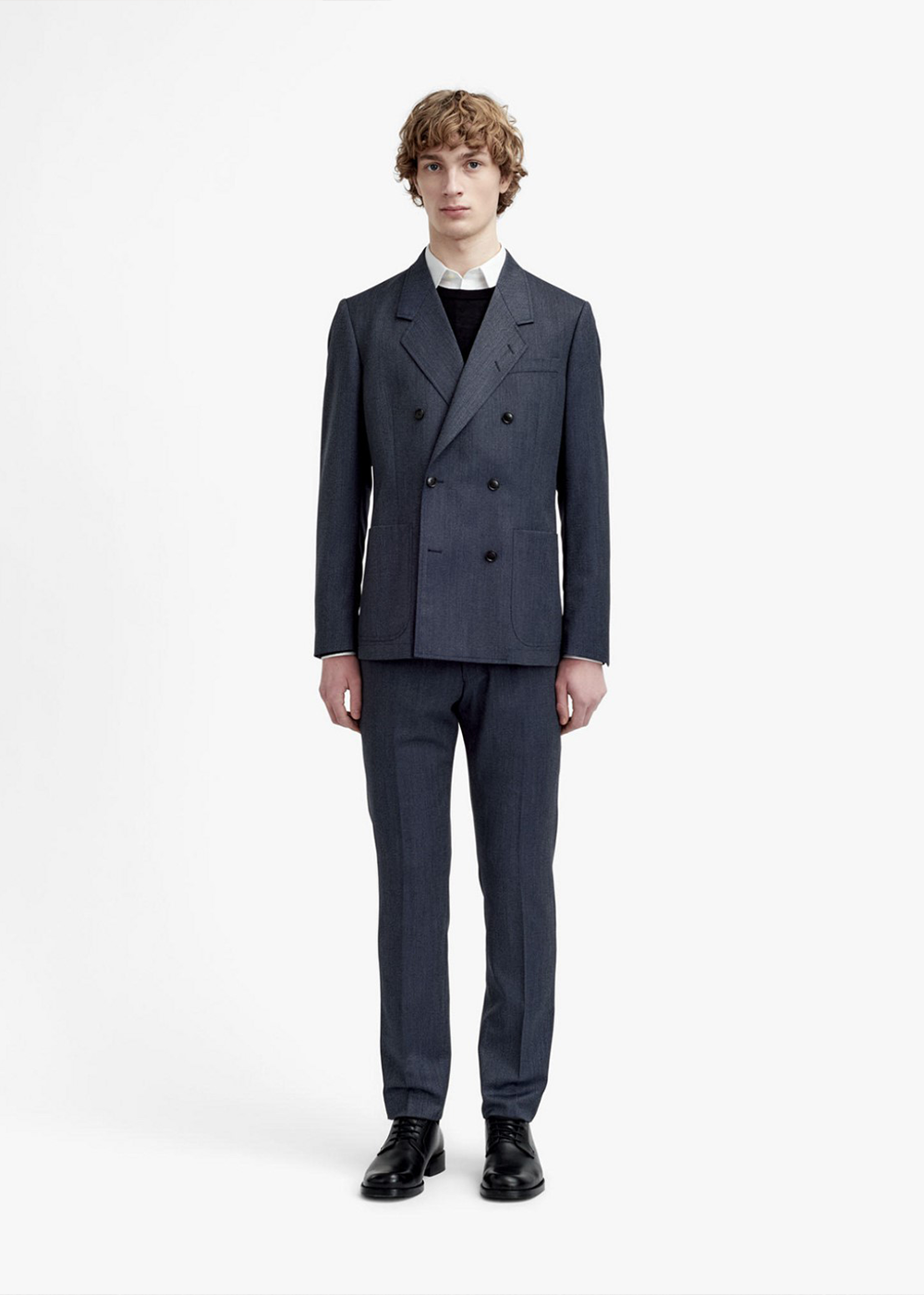 Jeen Blazer - Dusty Blue - Tiger of Sweden Canada - Danali