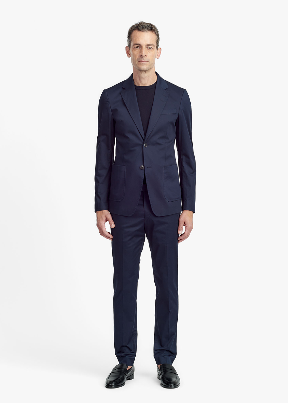 Tiger of Sweden Justin Cotton Stretch Blazer Light Ink - Danali Canada