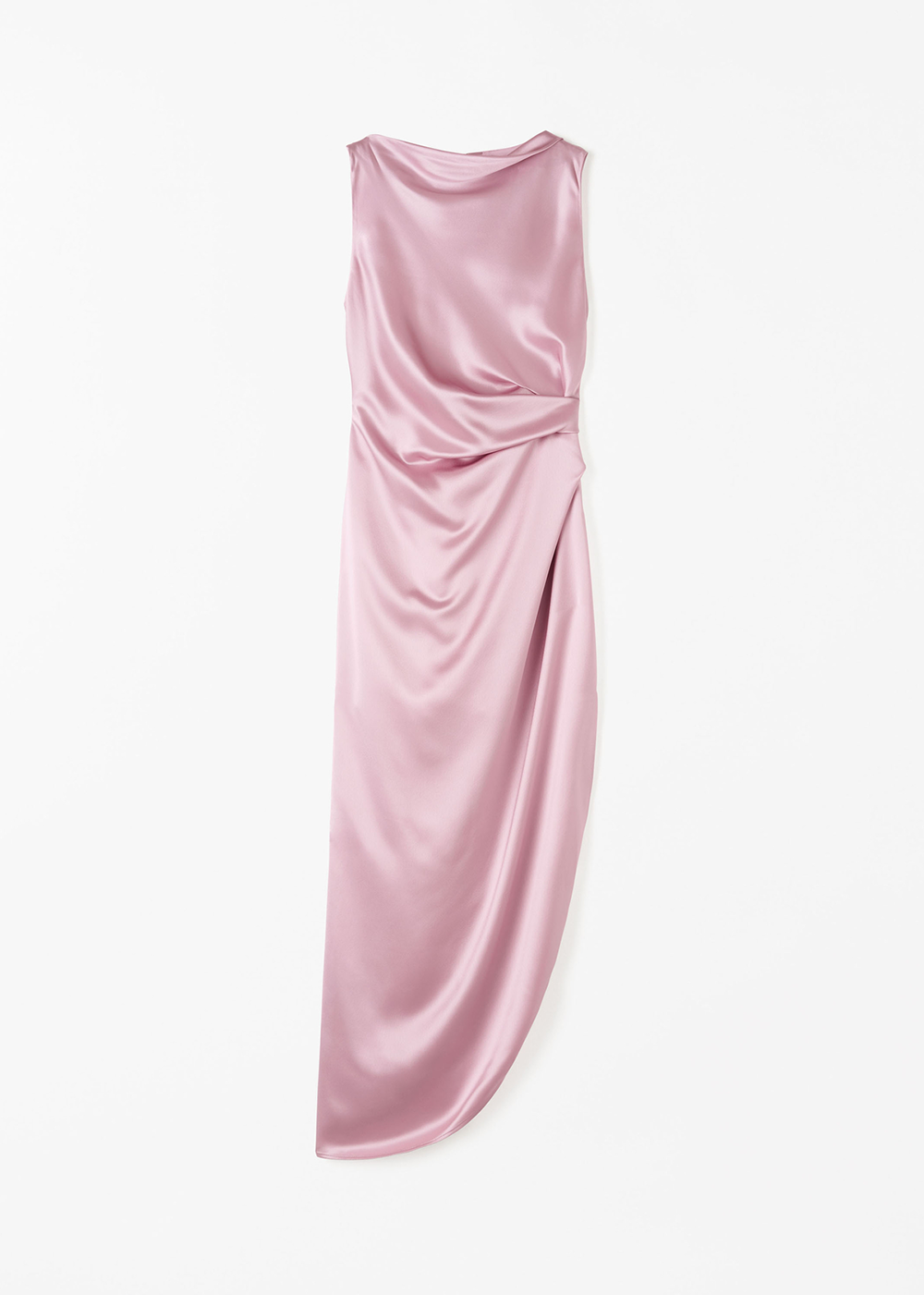 Karlin Satin Dress- Faded Rose - Tiger of Sweden Canada - Danali