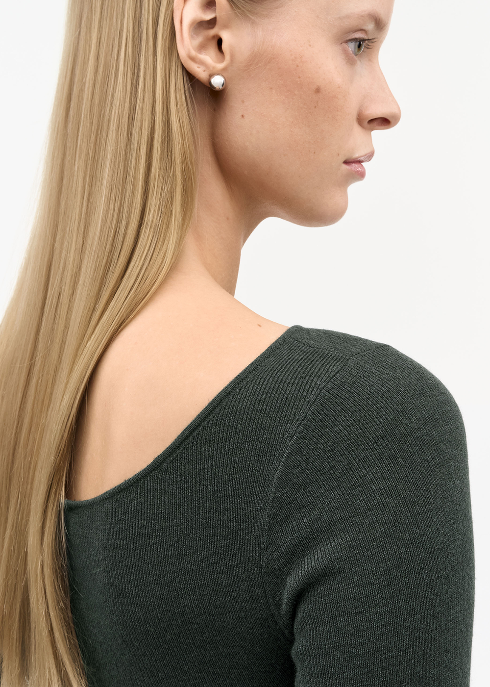Kathrin Sweater - Midnight Green - Tiger of Sweden Canada - Danali