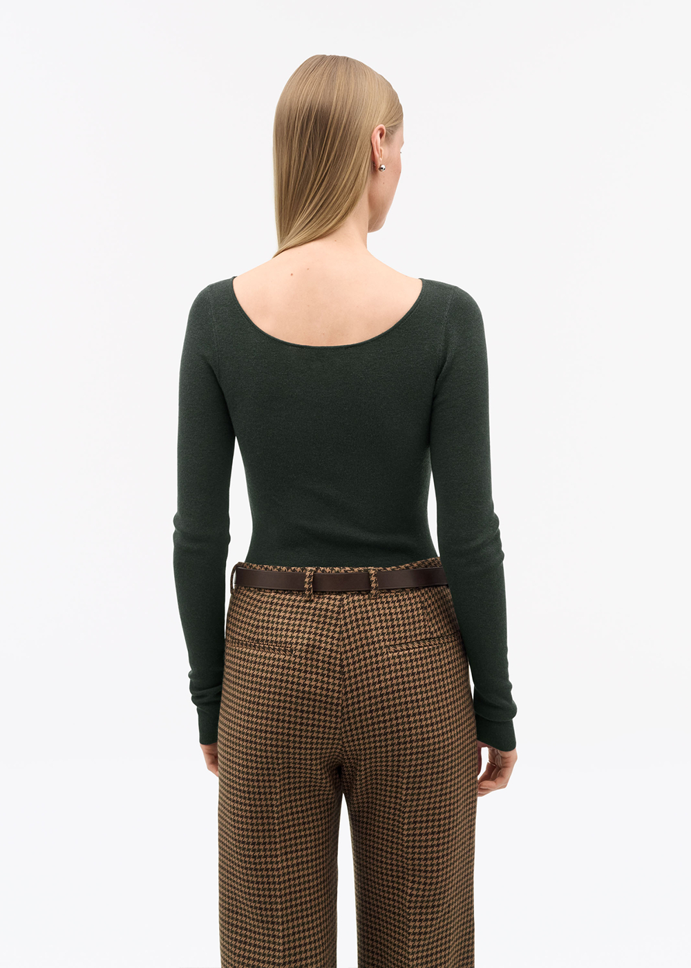 Kathrin Sweater - Midnight Green - Tiger of Sweden Canada - Danali