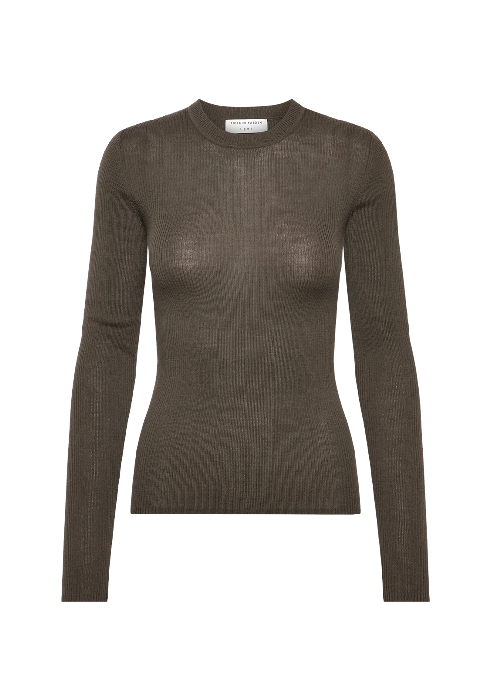 Ovie Sweater - Mud - Tiger of Sweden Canada - Danali