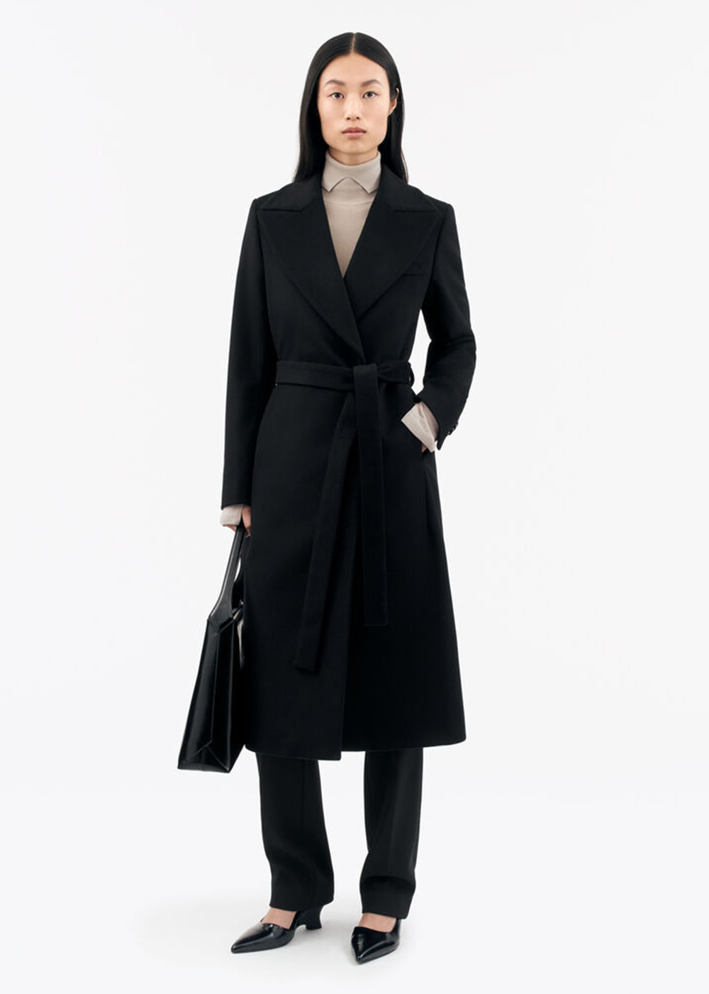 Rimina Wool Coat - Black - Tiger of Sweden Canada - Danali