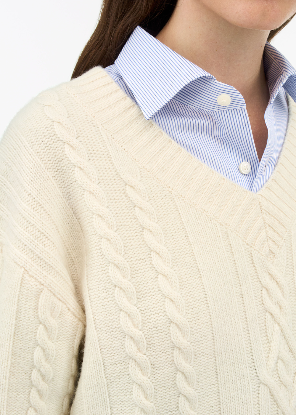 Seren Sweater - Marshmellow - Tiger of Sweden Canada - Danali