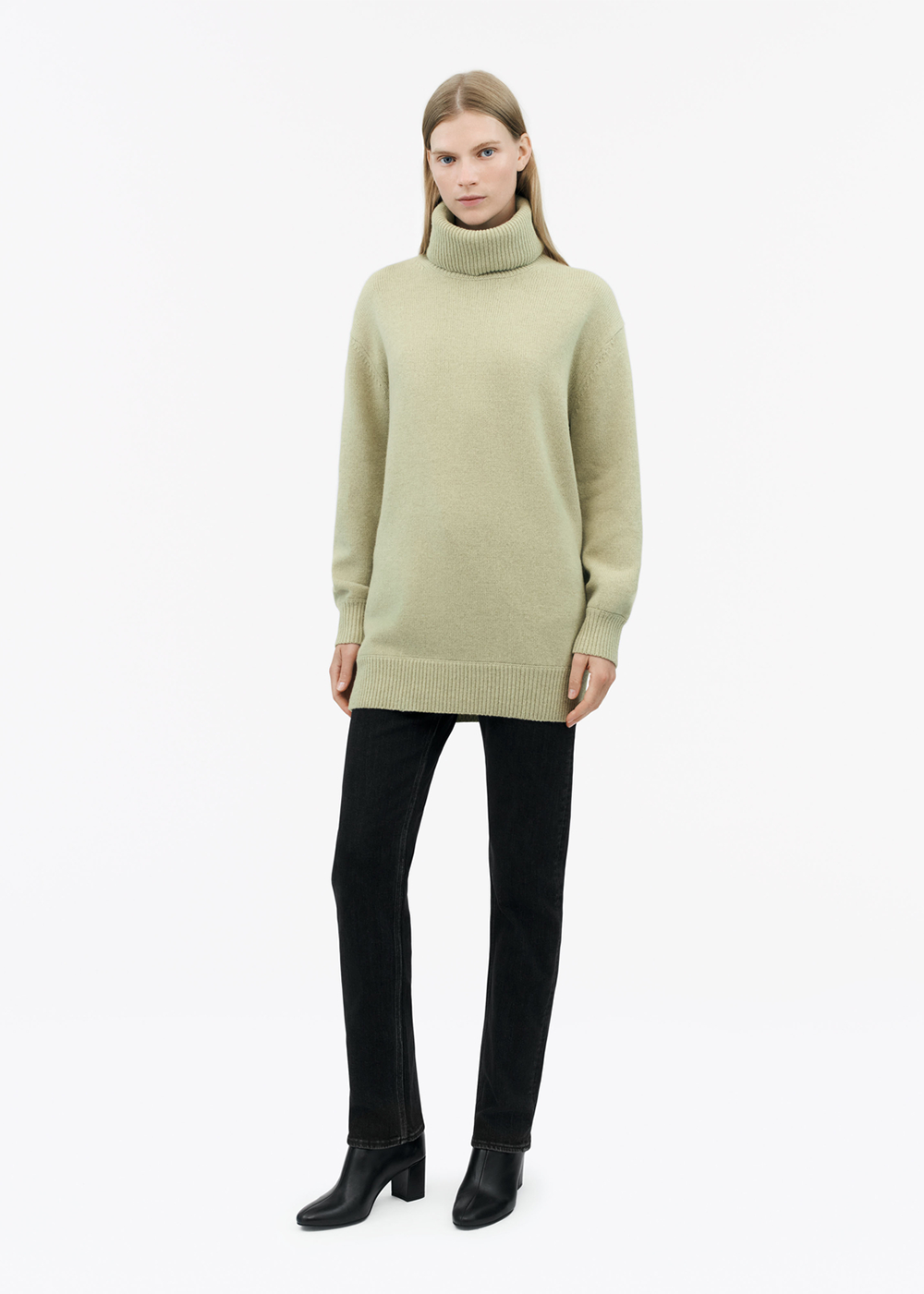 Sioban Tunic Sweater - Granite Green - Tiger of Sweden Canada - Danali