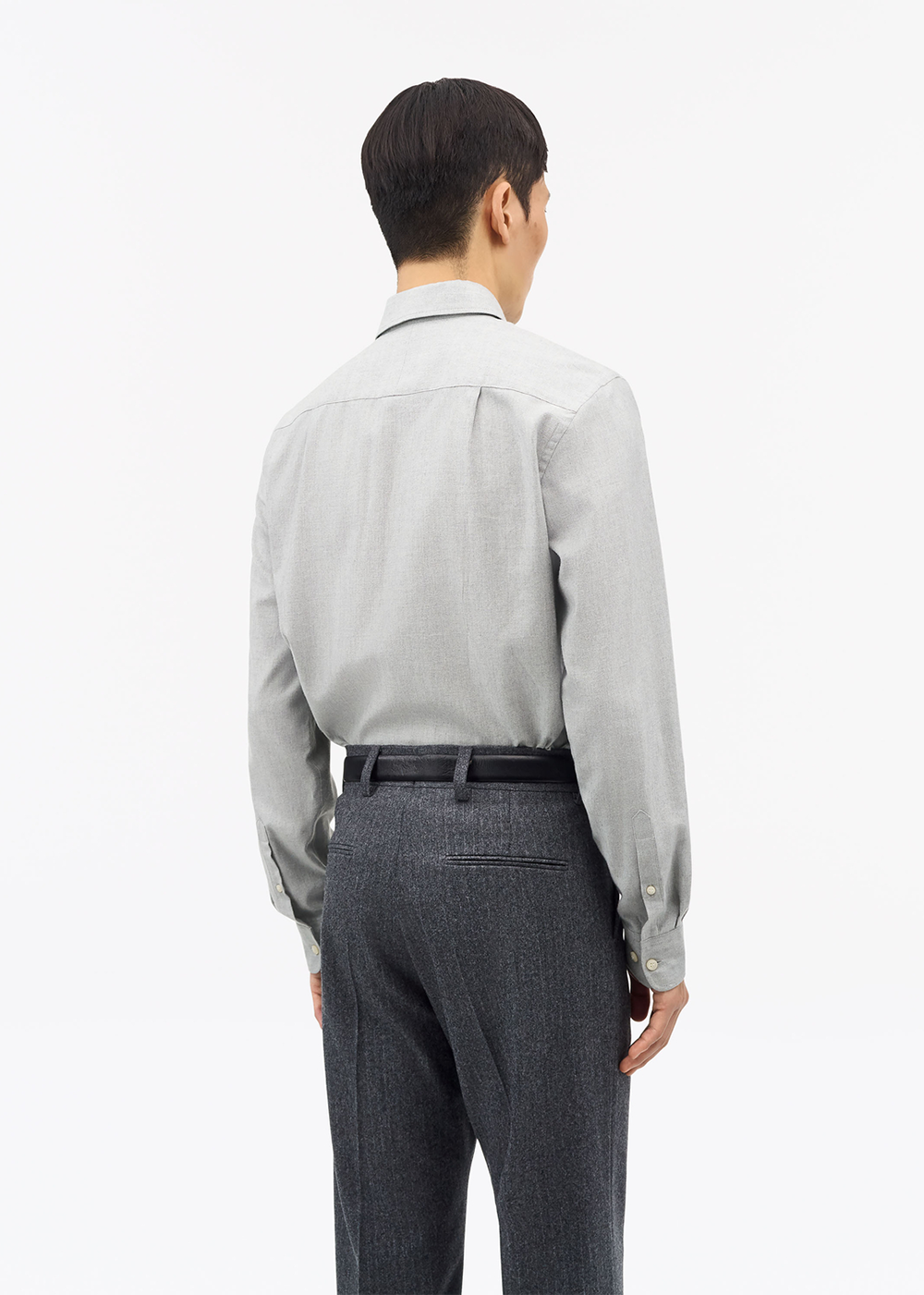 Spenser Shirt - Light Grey - Tiger of Sweden Canada - Danali