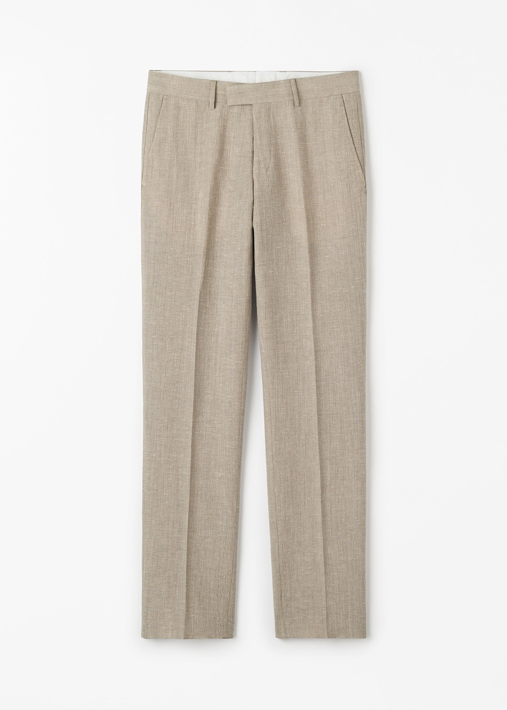 Tenuta Linen Stretch Slub Trousers - Pale Sand - Tiger of Sweden Canada - Danali