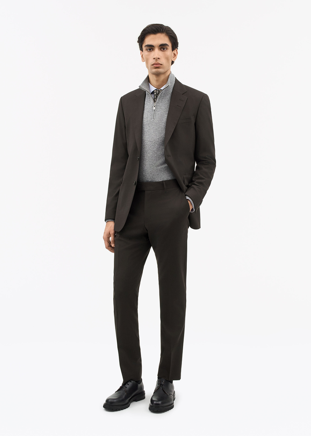 Tenuta Trouser - Coffee Bean - Tiger of Sweden Canada - Danali