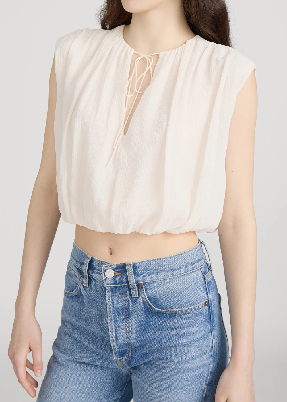The Wave Top - Cream - FRAME Canada - Danali - WE26WBL005-CREA